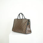 Louis Vuitton Popincourt MM Monogram Bag w/ Gold Padlock full set