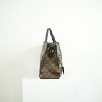 Louis Vuitton Popincourt MM Monogram Bag w/ Gold Padlock full set
