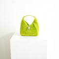 Givenchy Citrus Green Shearling Mini G-Hobo Bag