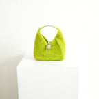 Givenchy Citrus Green Shearling Mini G-Hobo Bag