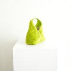 Givenchy Citrus Green Shearling Mini G-Hobo Bag