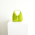 Givenchy Citrus Green Shearling Mini G-Hobo Bag