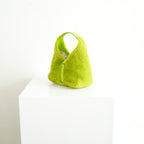 Givenchy Citrus Green Shearling Mini G-Hobo Bag
