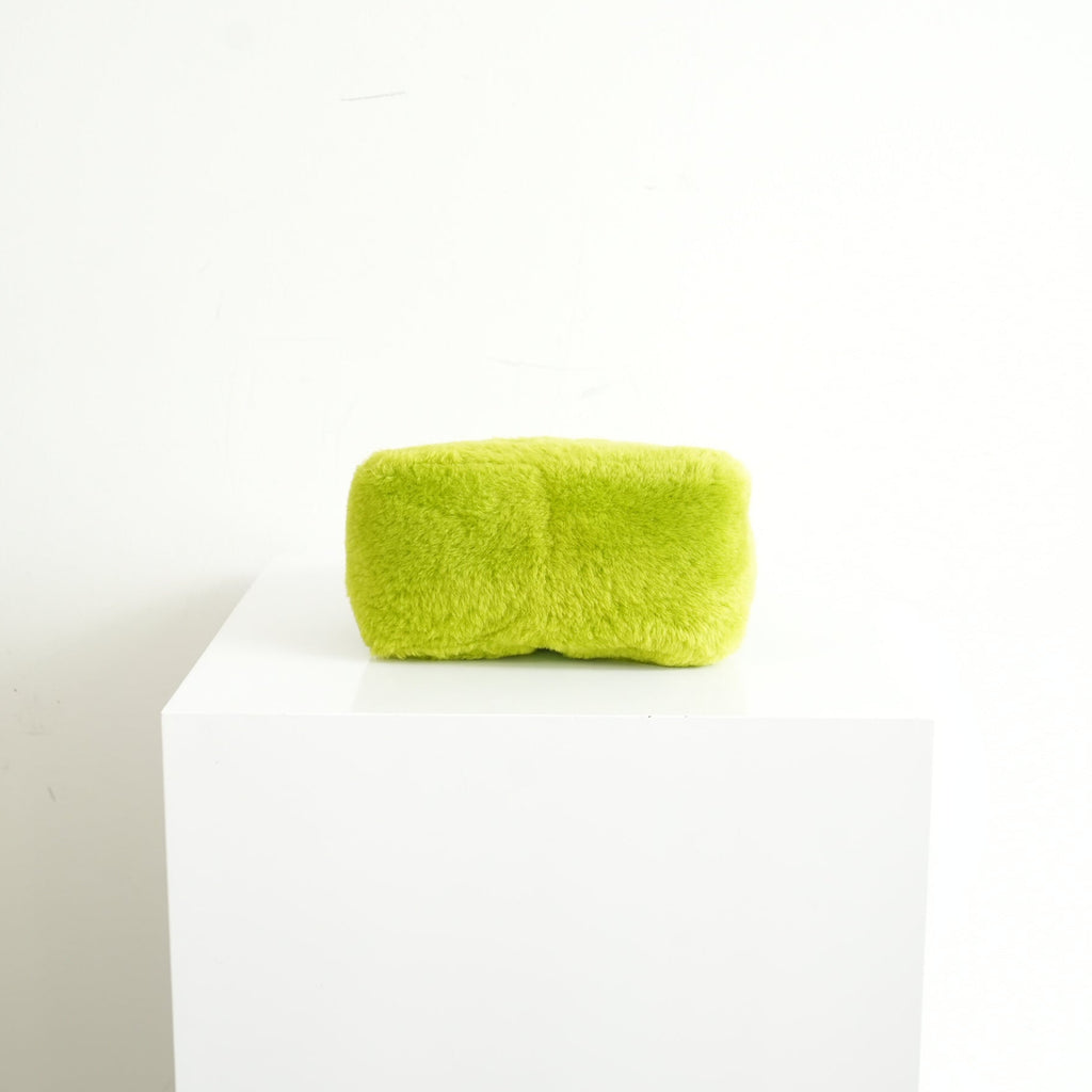 Givenchy Citrus Green Shearling Mini G-Hobo Bag