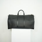 Louis Vuitton Epi Supreme Black Keepall Bando with dust bag