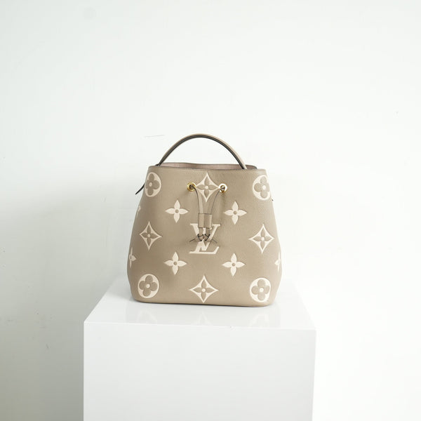 Louis Vuitton Bicolor Monogram Empreinte NoeNoe MM Bucket Bag