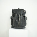 Louis Vuitton Epi Supreme Christopher Black Backpack with dust bag