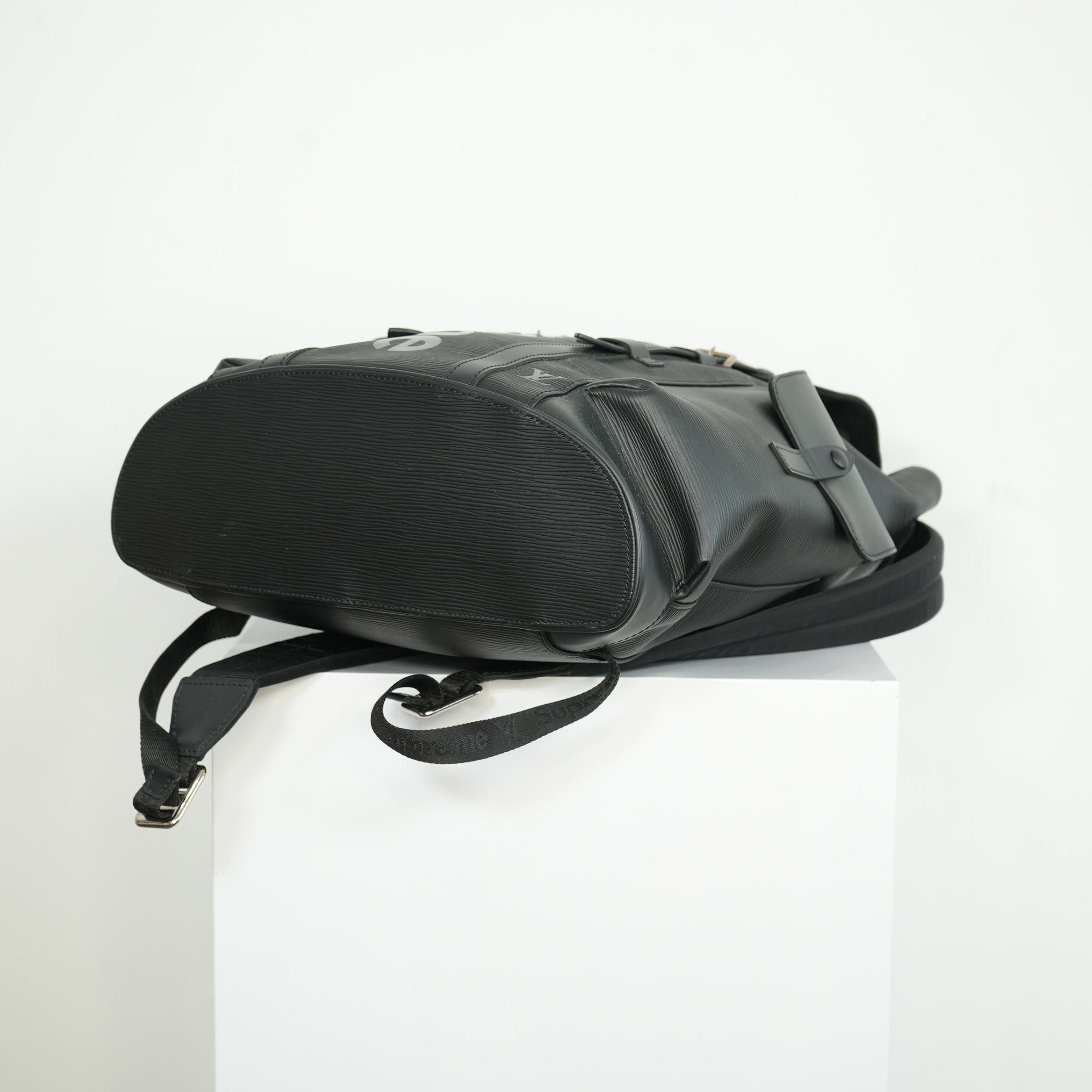 Louis Vuitton Epi Supreme Christopher Black Backpack with dust bag