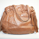 Prada Nappa Leather Antique Bow Bag Brown