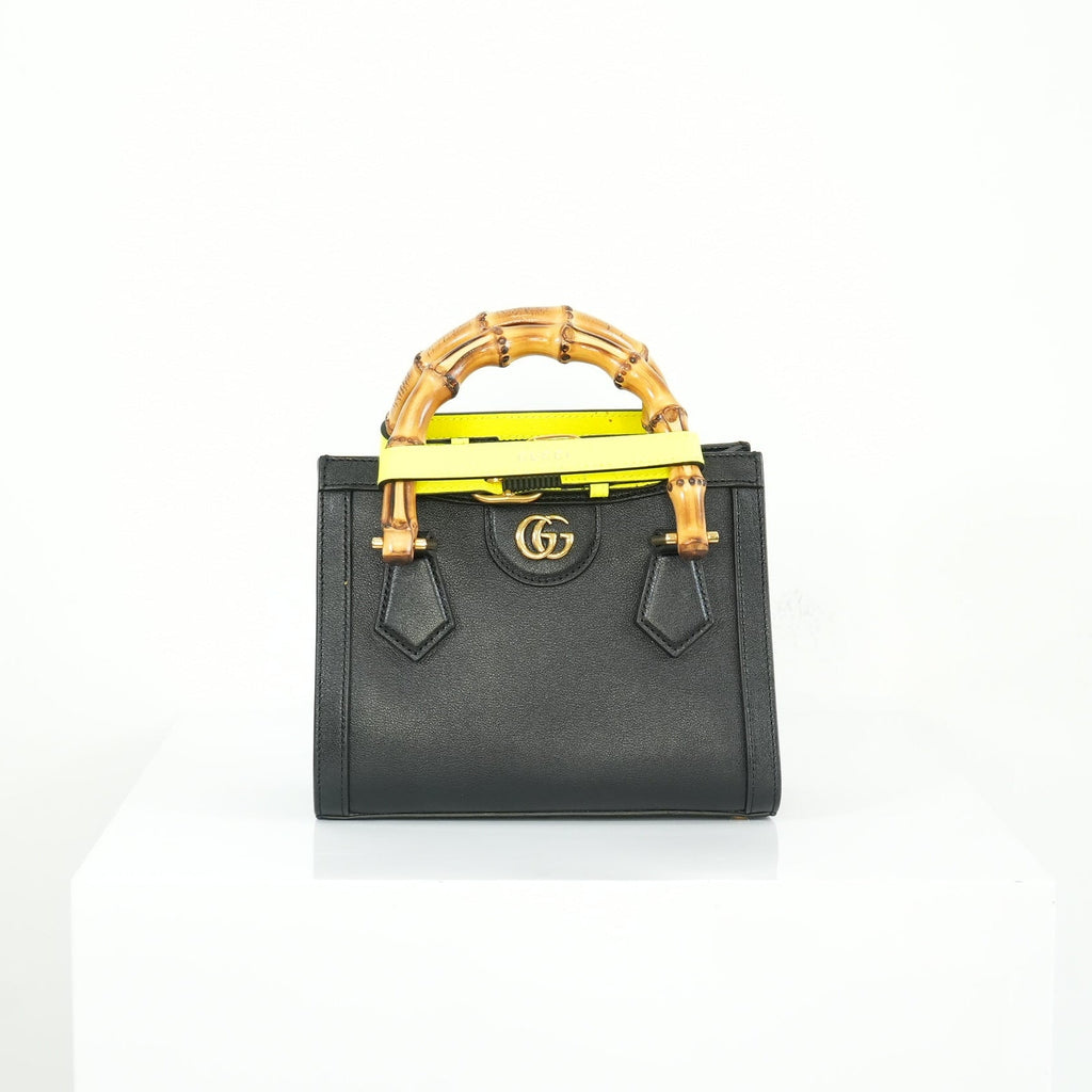 Gucci Diana Mini Tote Bag in black