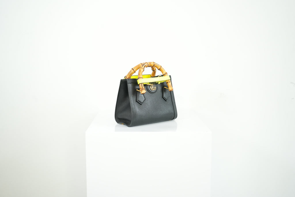 Gucci Diana Mini Tote Bag in black