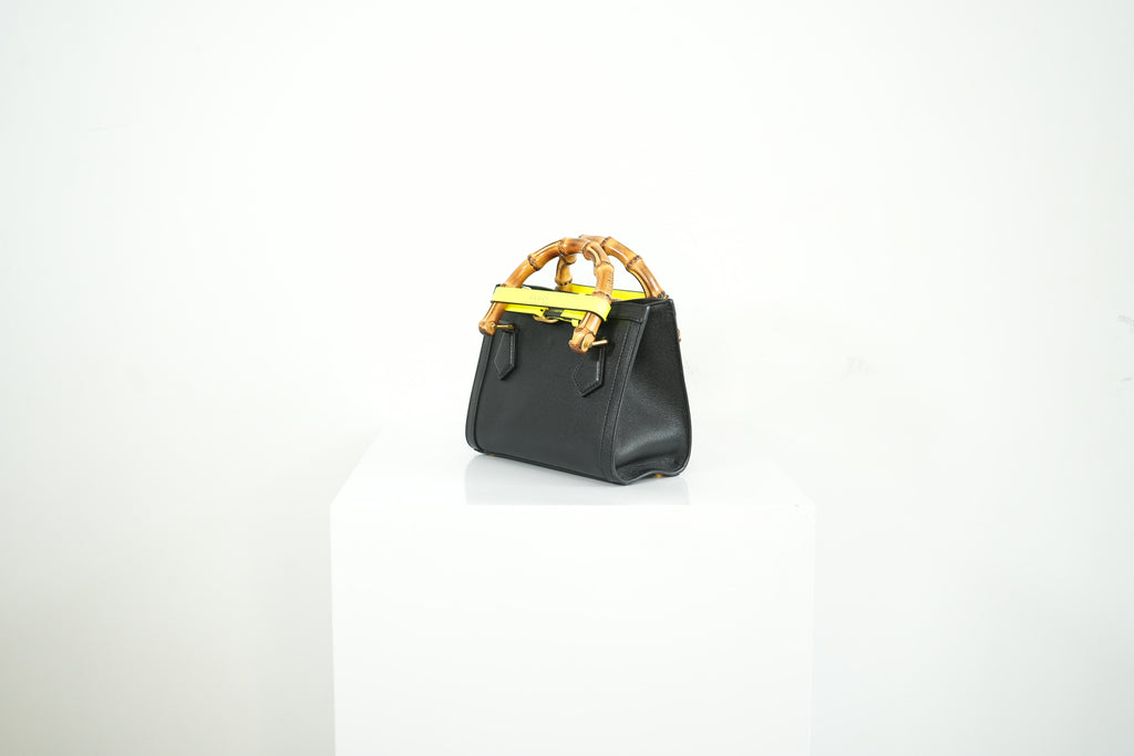 Gucci Diana Mini Tote Bag in black