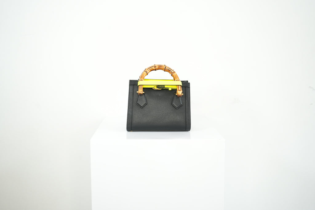 Gucci Diana Mini Tote Bag in black