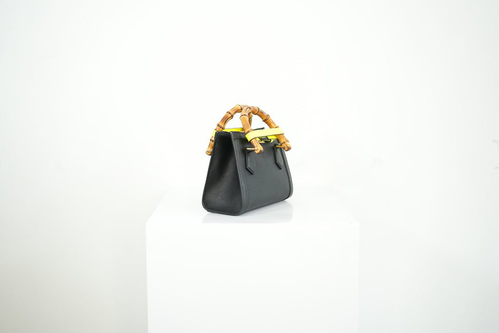 Gucci Diana Mini Tote Bag in black