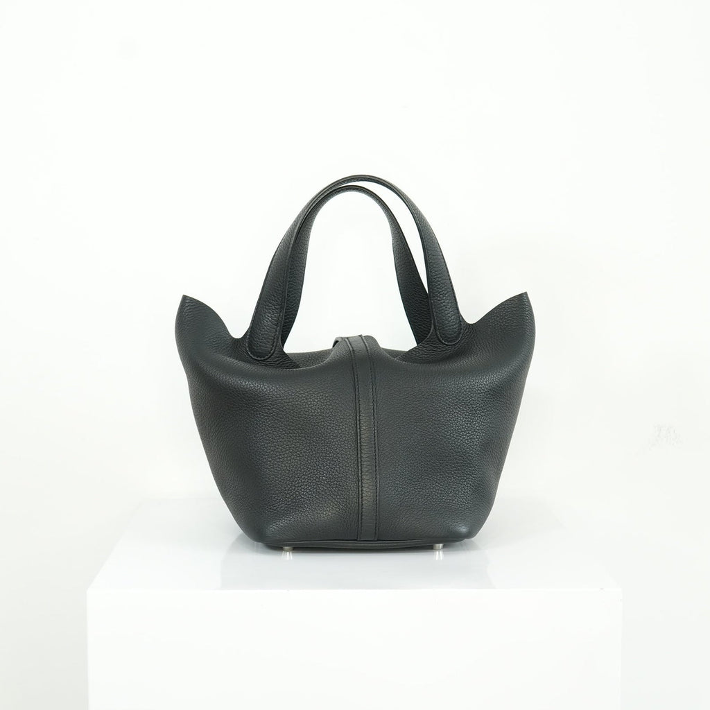 Hermes Black Picotin Full Set