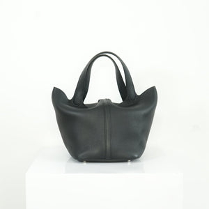 Hermes Black Picotin Full Set