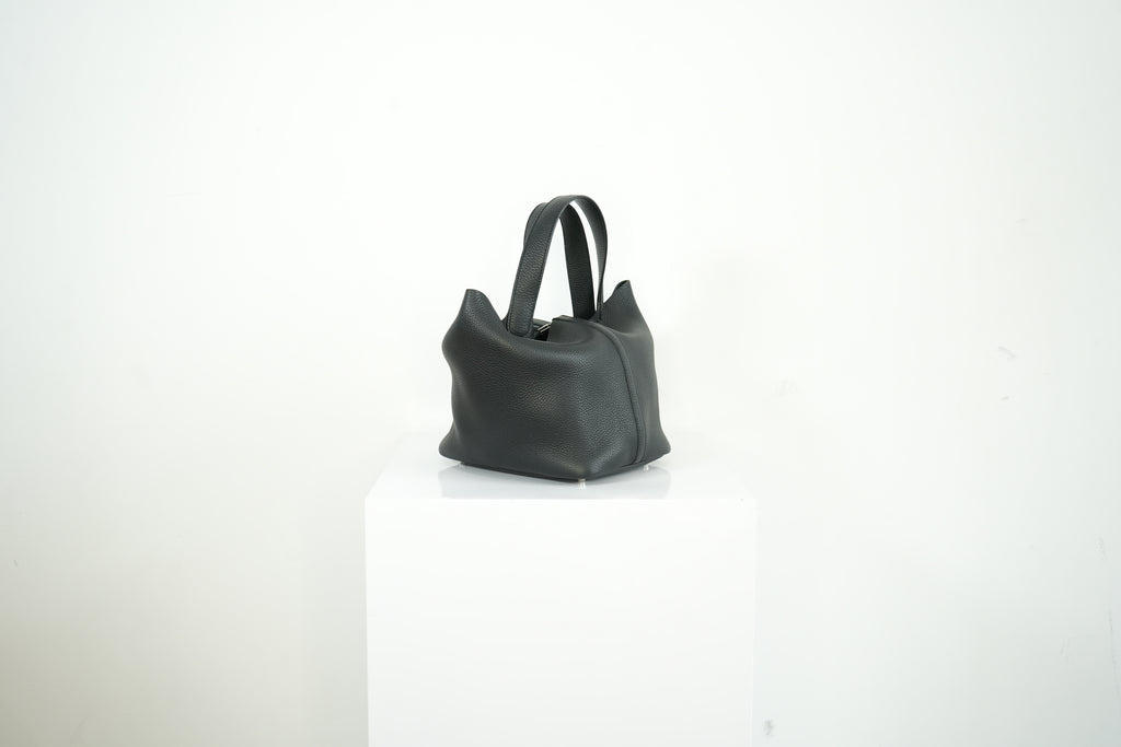 Hermes Black Picotin Full Set
