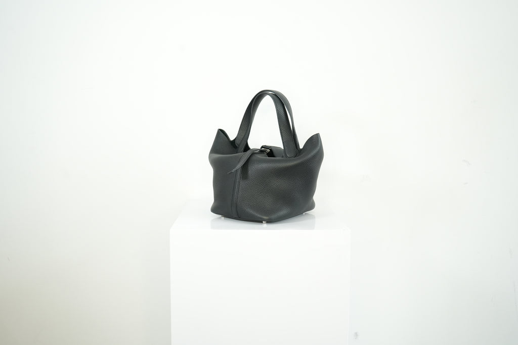 Hermes Black Picotin Full Set