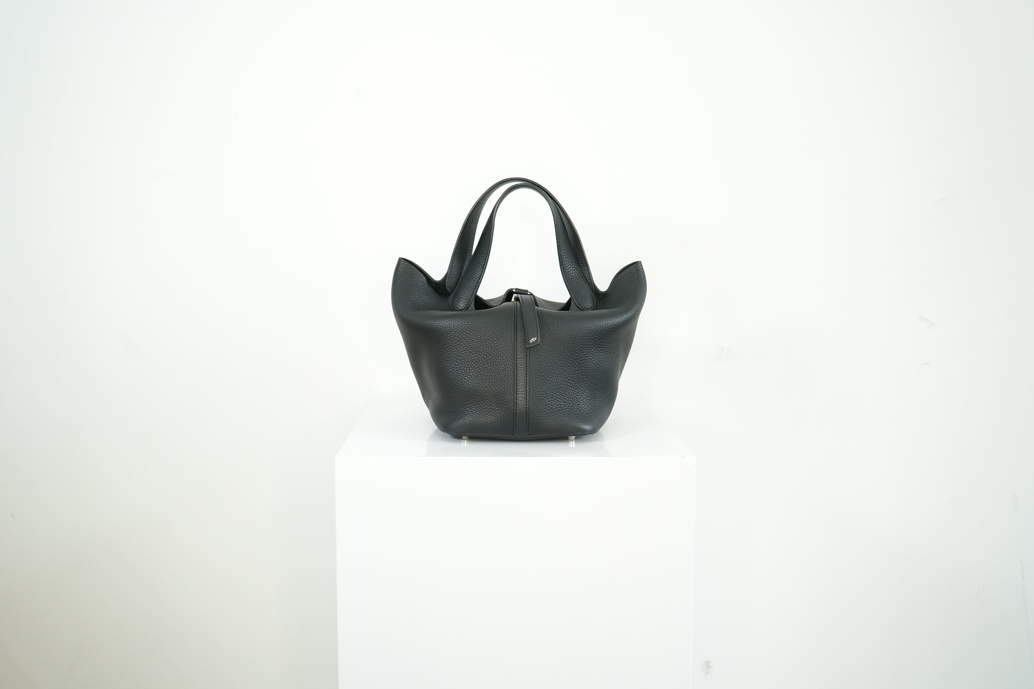 Hermes Black Picotin Full Set