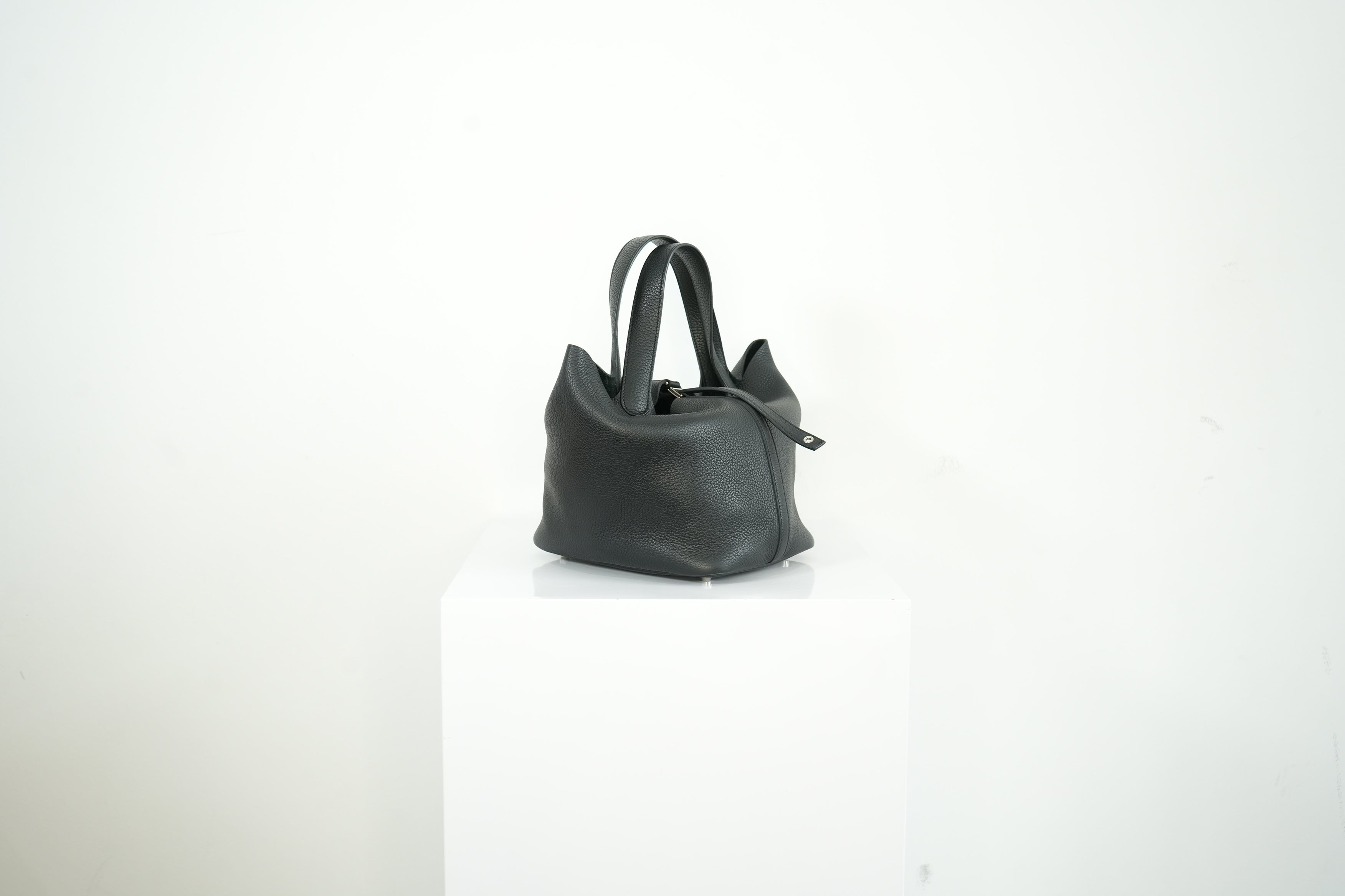 Hermes Black Picotin Full Set