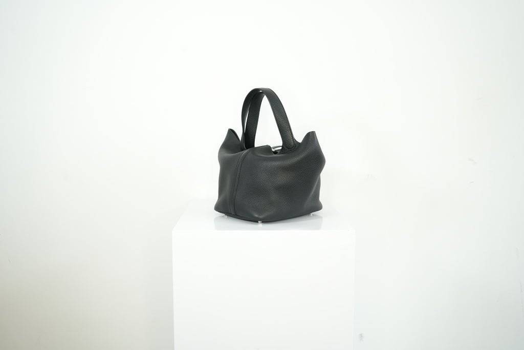 Hermes Black Picotin Full Set