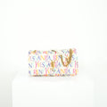 YSL Jamie Medium White Multicolor Shoulder Bag