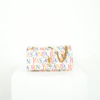 YSL Jamie Medium White Multicolor Shoulder Bag