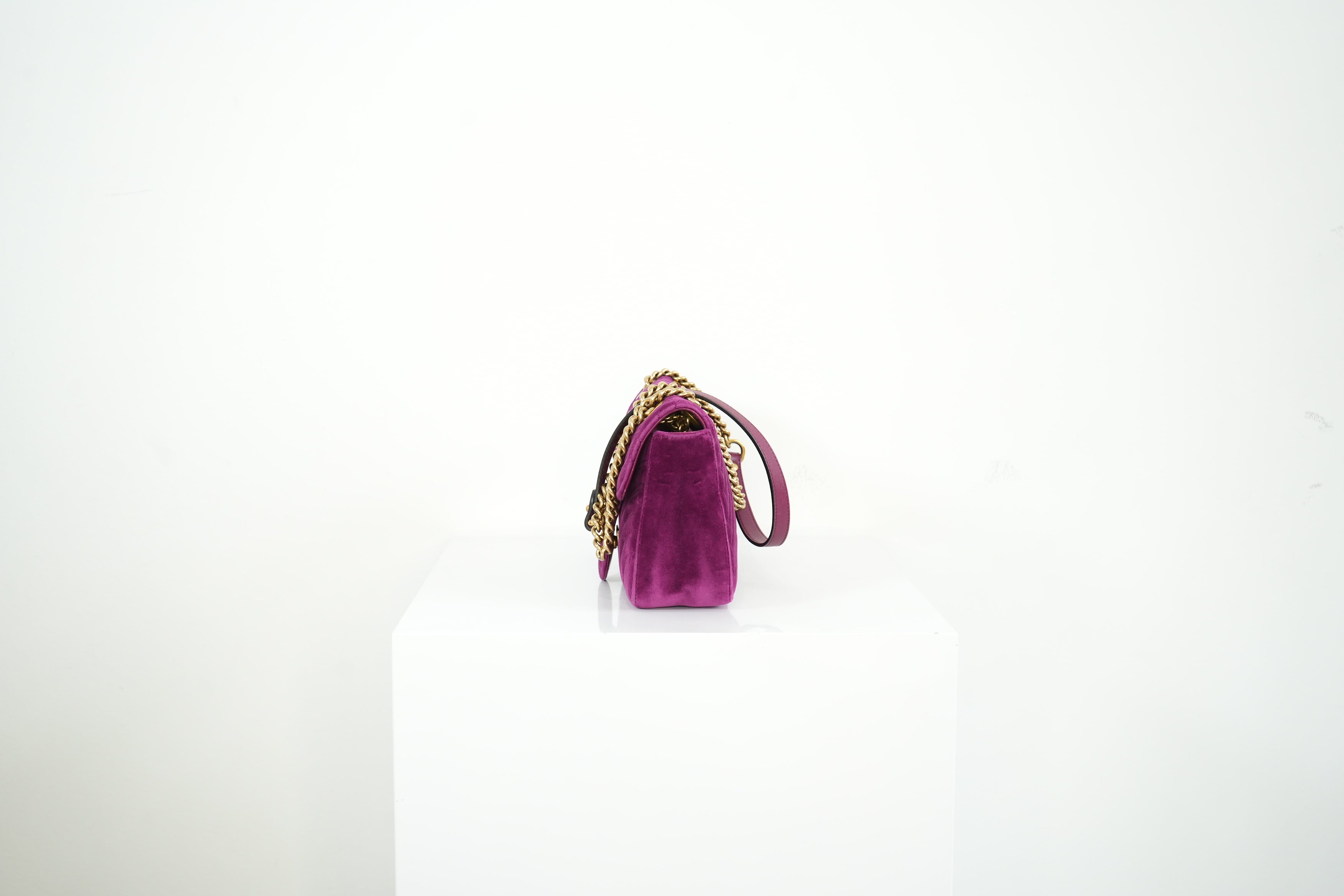 Gucci Purple Marmont Velvet bag