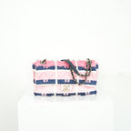 Chanel CC Printed Nylon Flap Bag (dustbag)