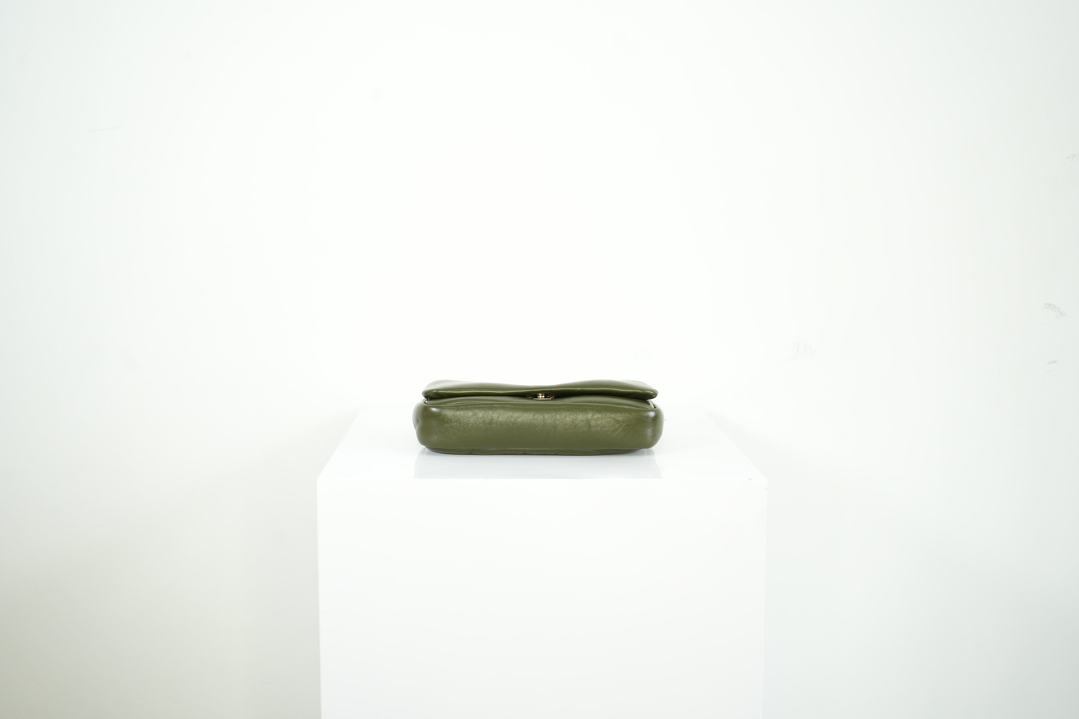 Gucci GG Milano Top Handle Olive Green