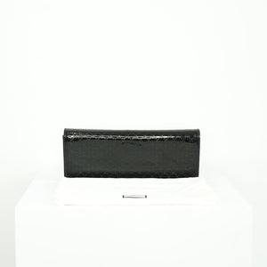 Gucci Black Clutch FULL SET