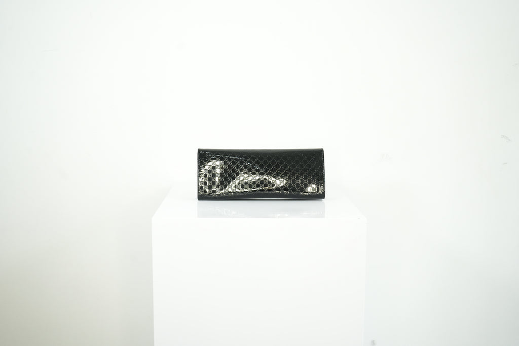 Gucci Black Clutch FULL SET