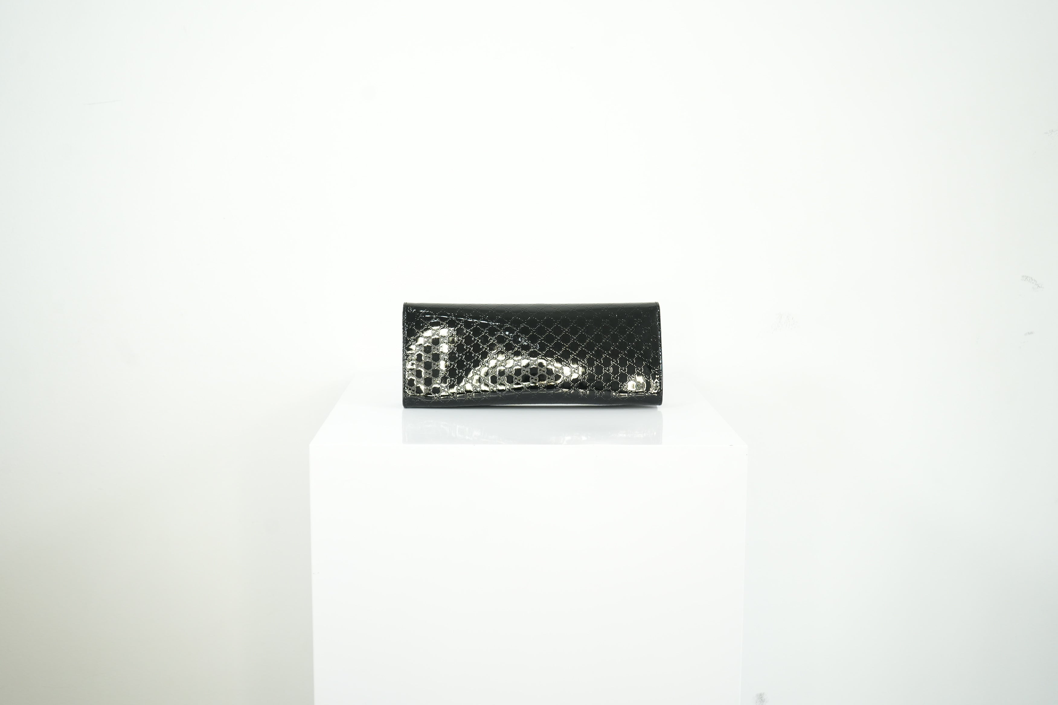 Gucci Black Clutch FULL SET
