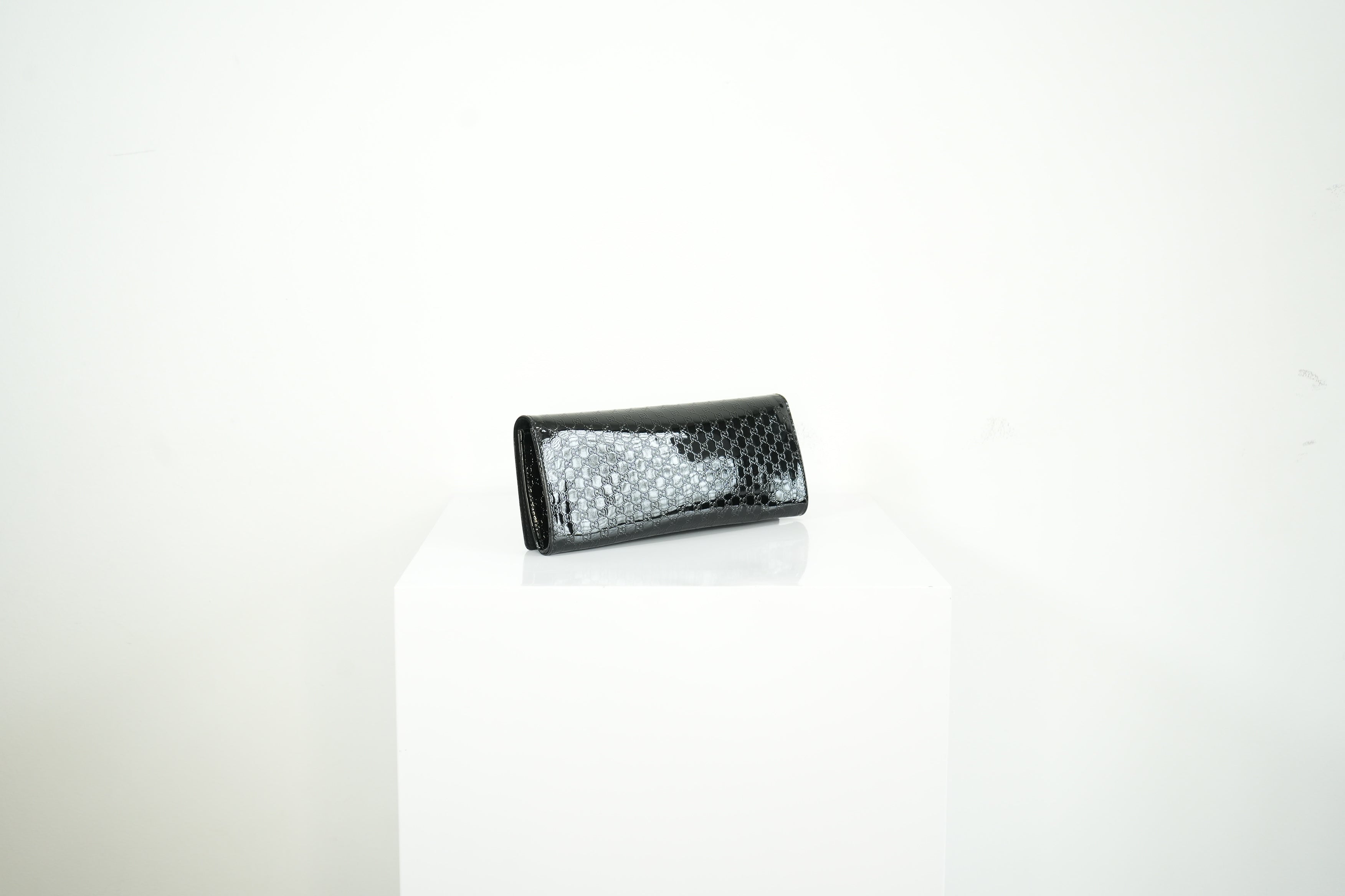 Gucci Black Clutch FULL SET