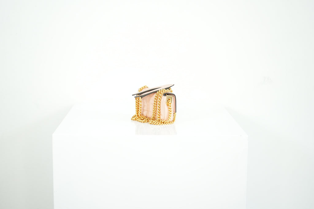 Fendi Pink Nano Baguette Crossbody
