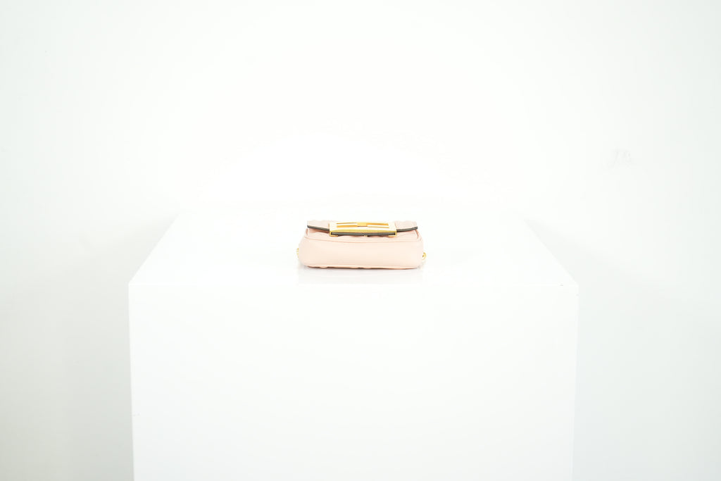 Fendi Pink Nano Baguette Crossbody