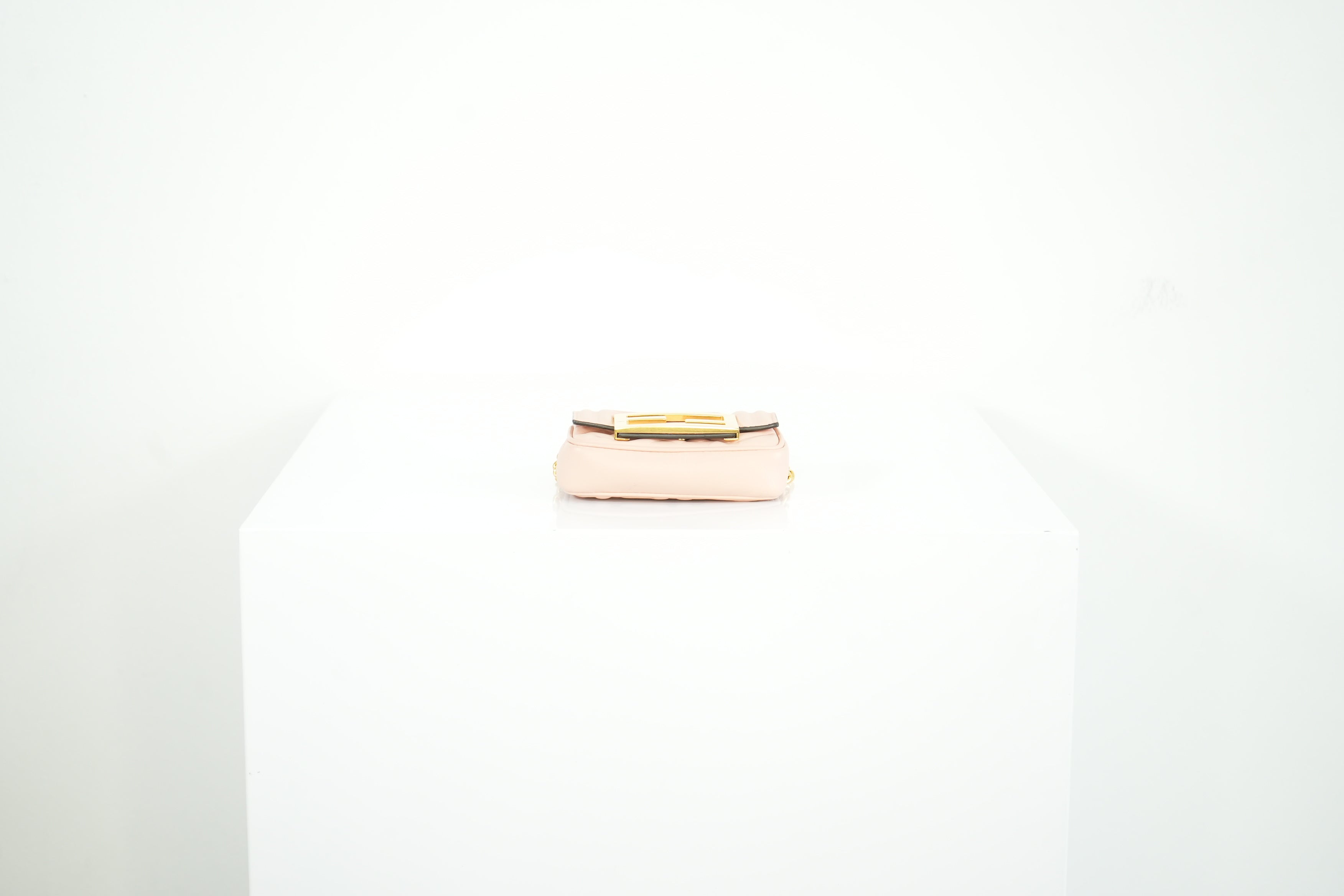 Fendi Pink Nano Baguette Crossbody