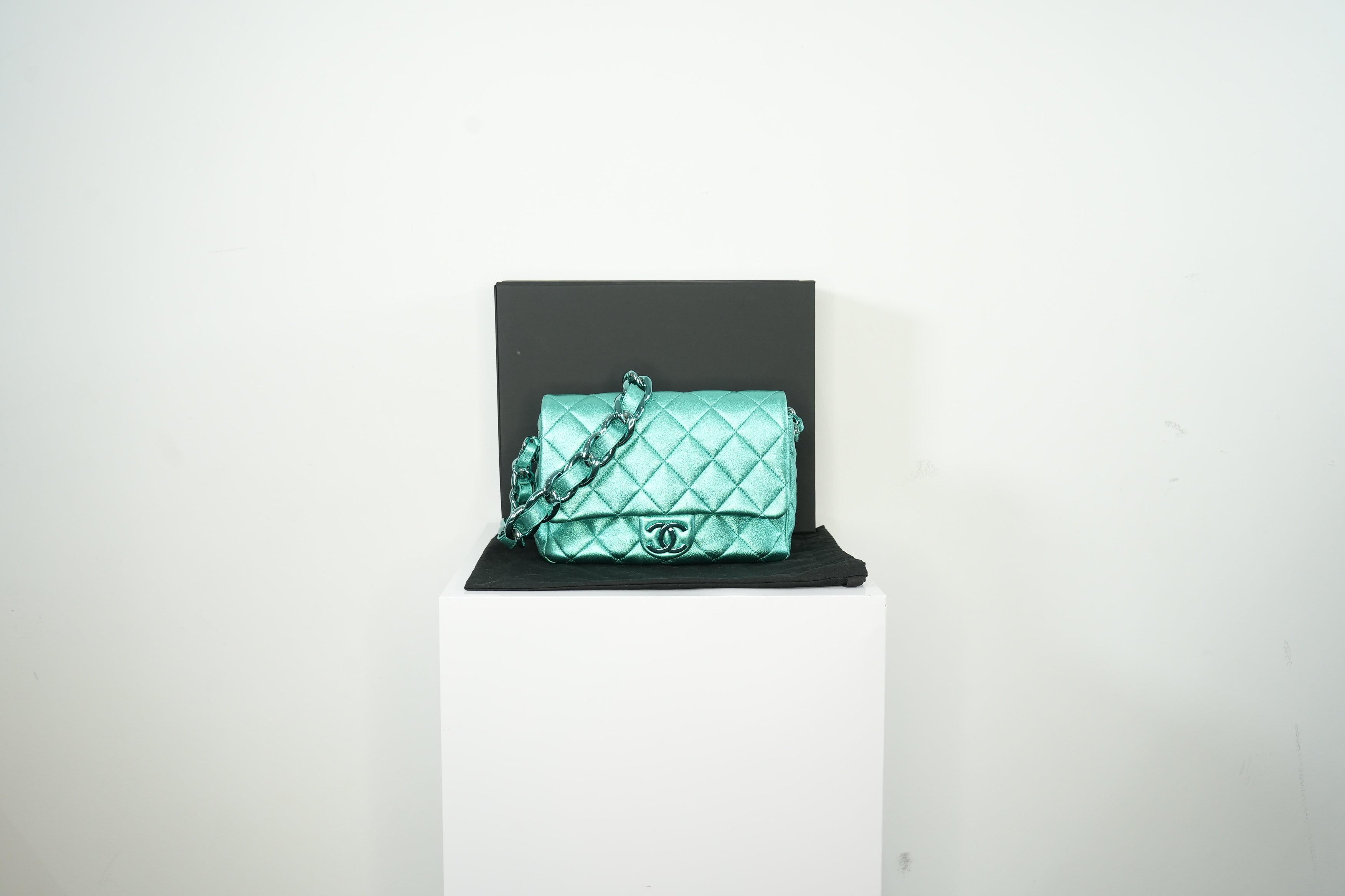 Chanel Metallic Lambskin Bag