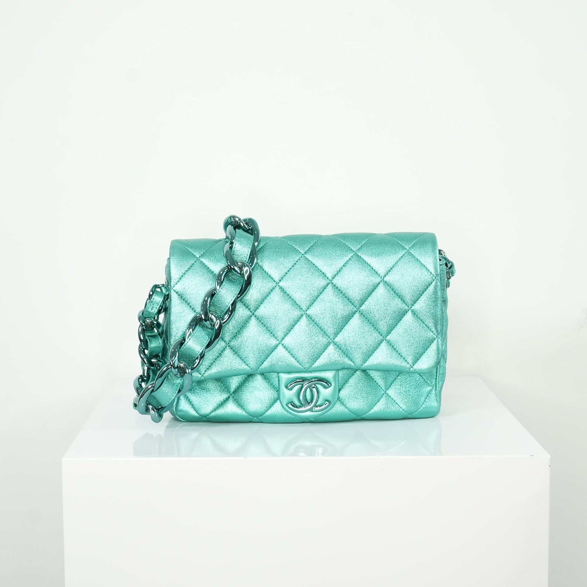 Chanel Metallic Lambskin Bag