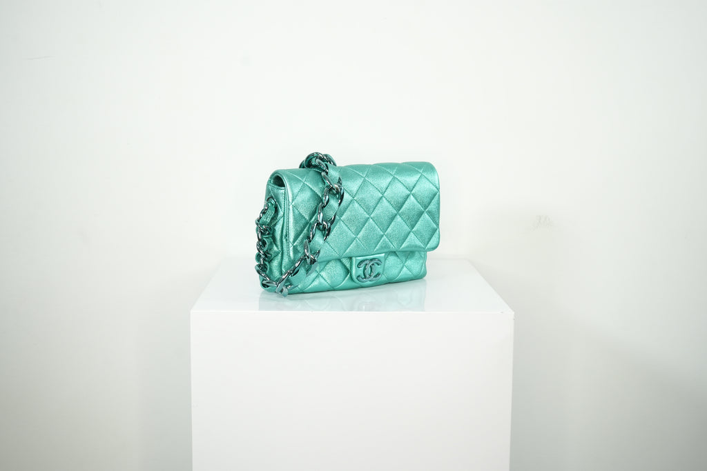 Chanel Metallic Lambskin Bag