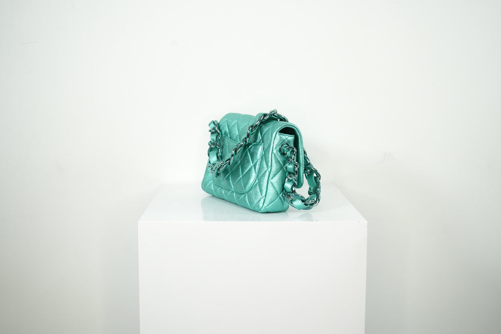 Chanel Metallic Lambskin Bag