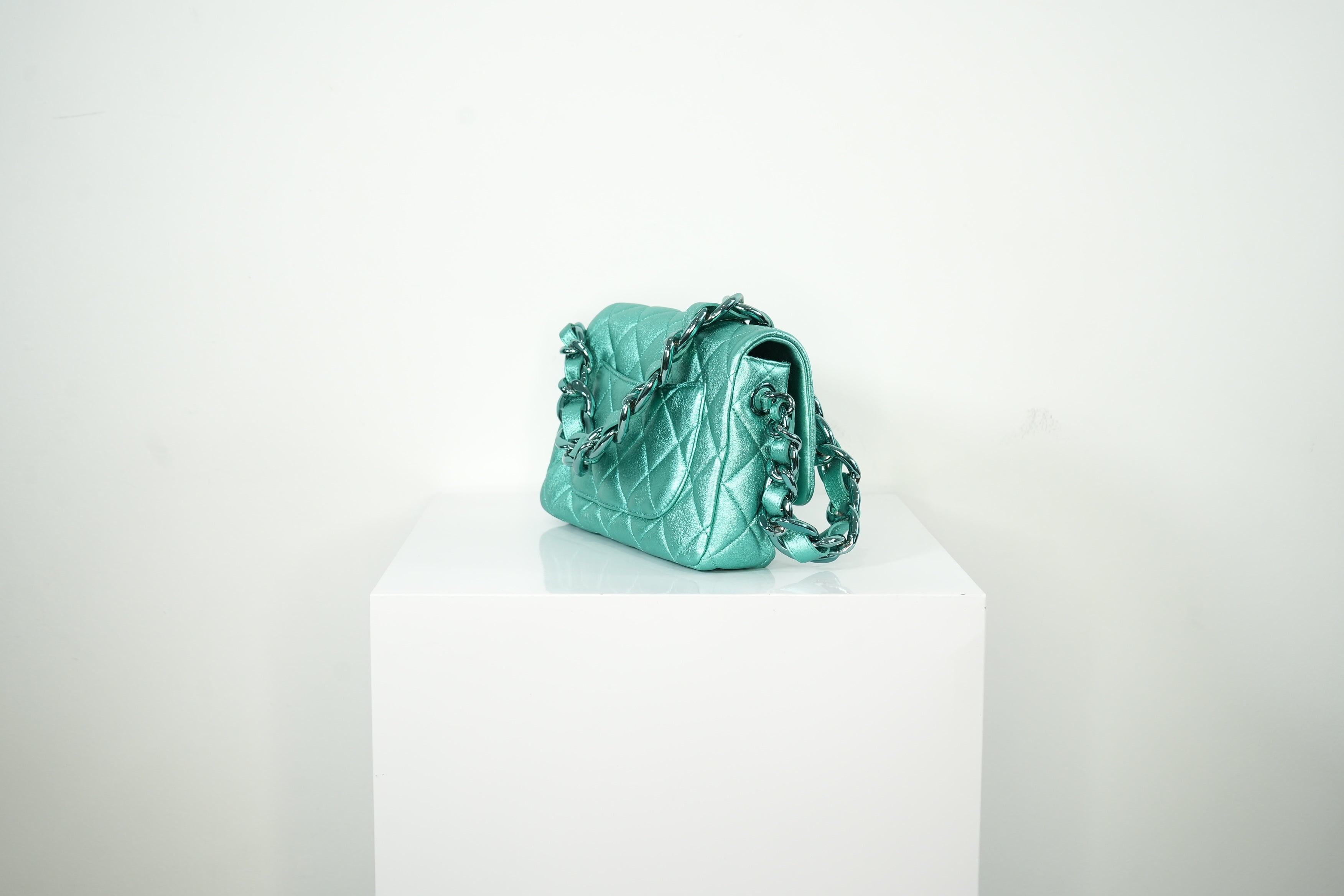 Chanel Metallic Lambskin Bag