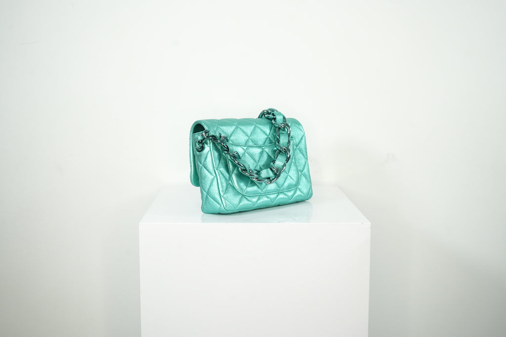 Chanel Metallic Lambskin Bag