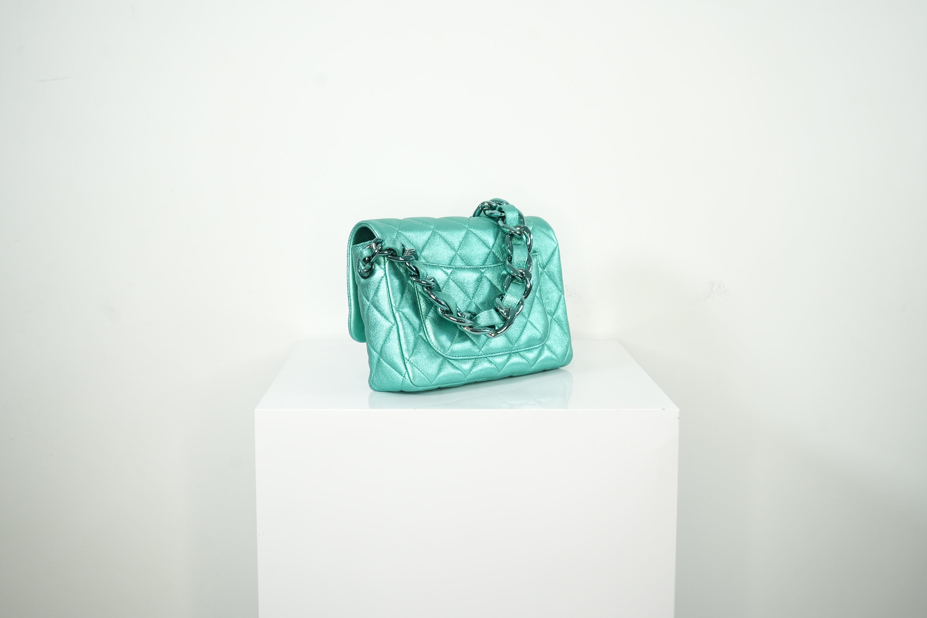 Chanel Metallic Lambskin Bag