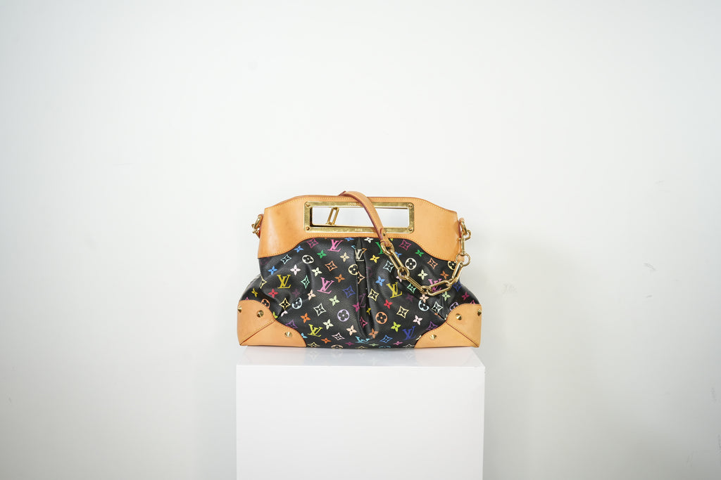 Louis Vuitton Monogram Mulitcolor Judy Bag MM