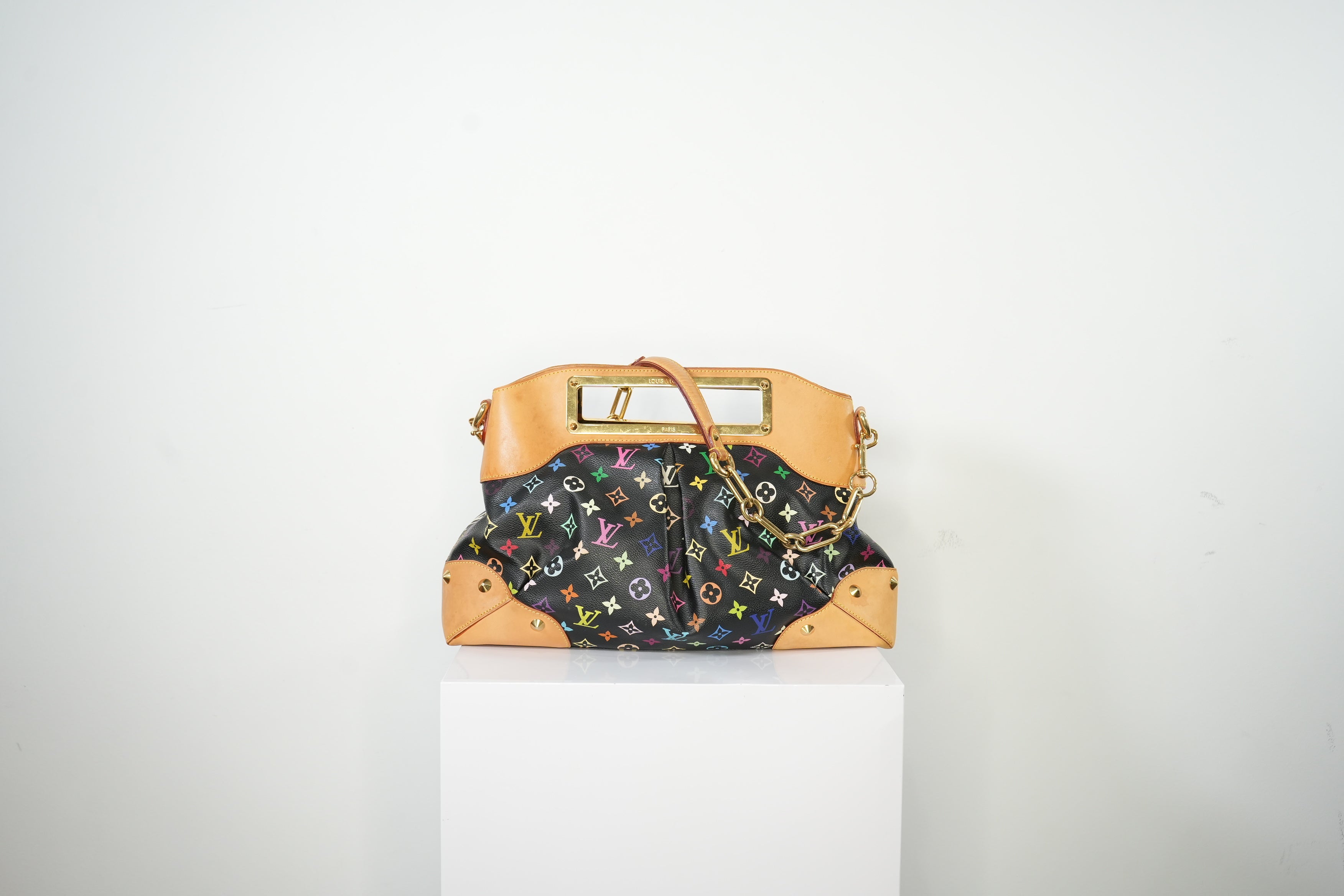 Louis Vuitton Monogram Mulitcolor Judy Bag MM