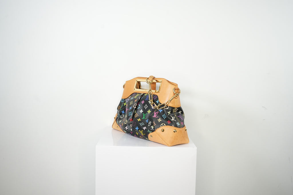 Louis Vuitton Monogram Mulitcolor Judy Bag MM