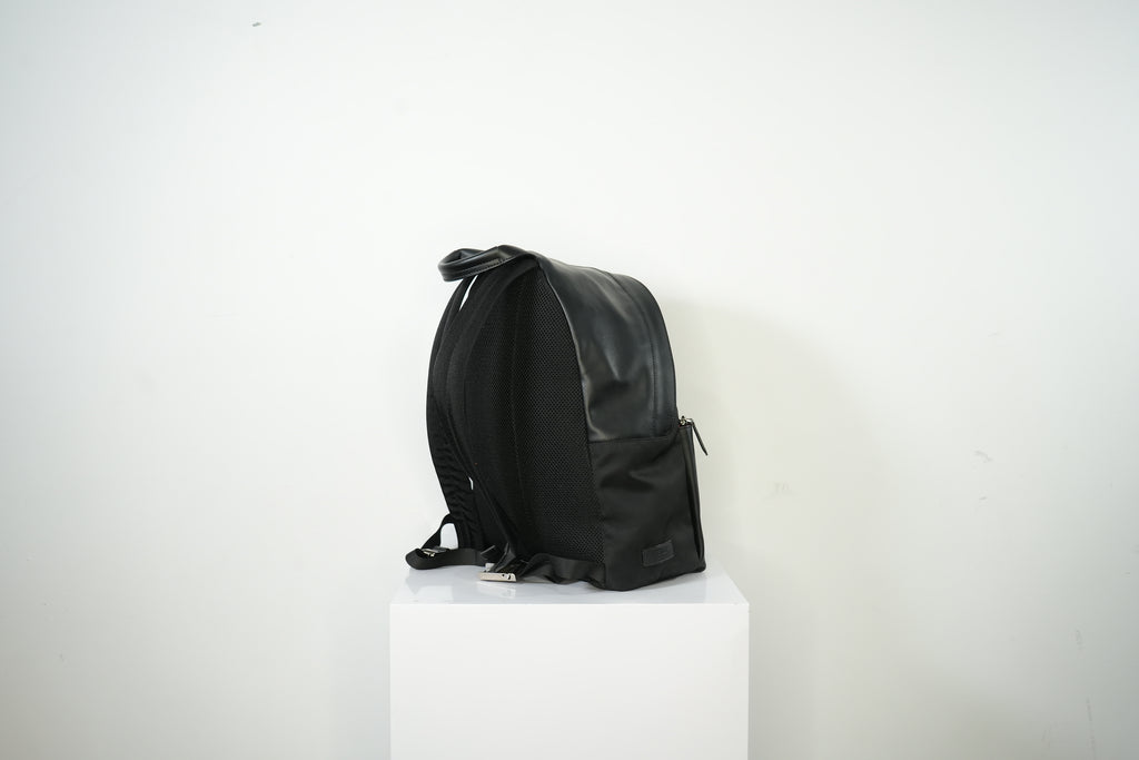 Fendi Bug Bag Black Nylon Body With Yellow Monster Eyes