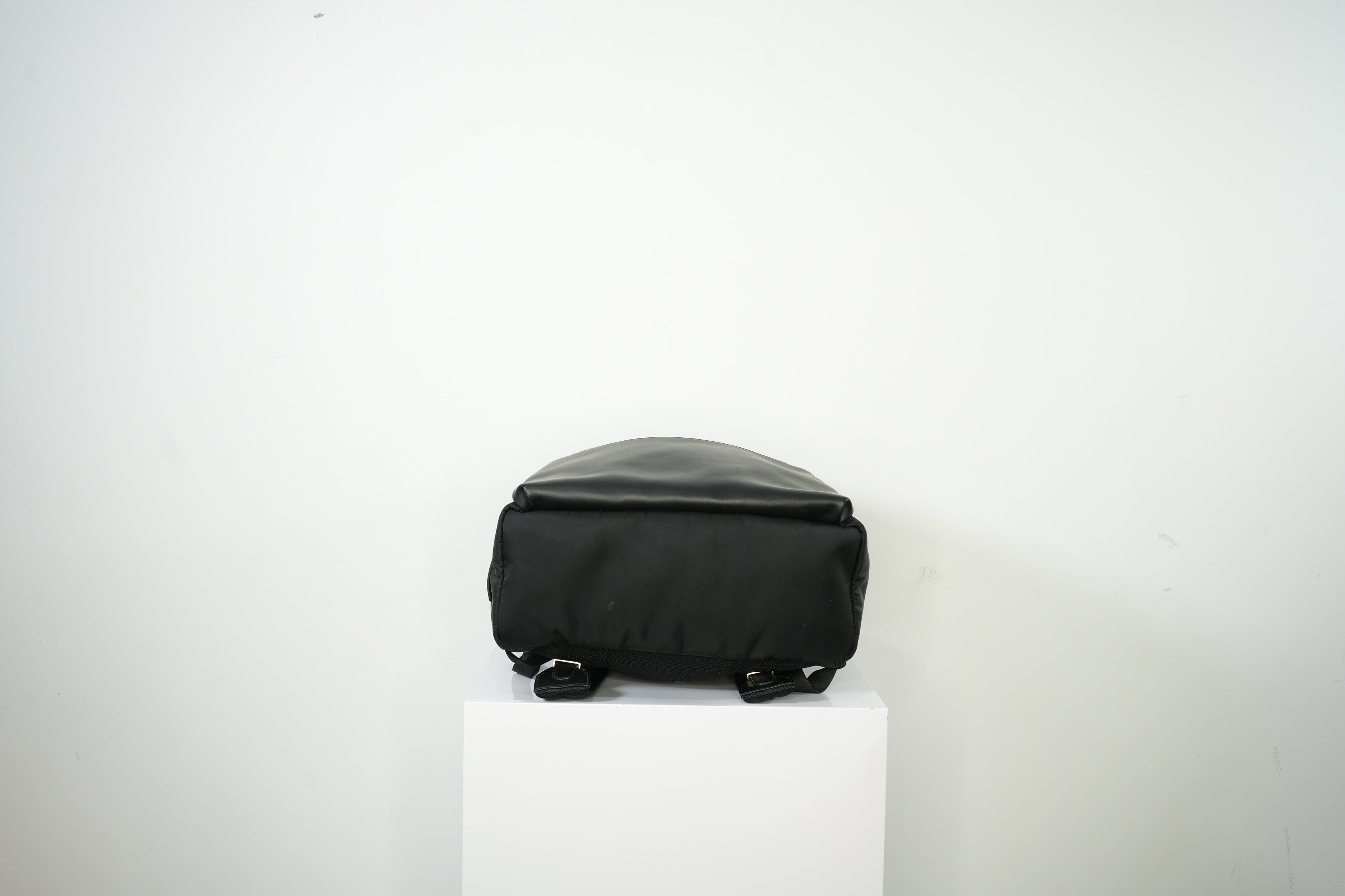 Fendi Bug Bag Black Nylon Body With Yellow Monster Eyes