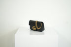 Gucci GG Marmont Matelasse Mini Chain Wallet (full set)
